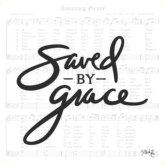 Marla Rae MAZ5324 - Saved by Grace Amazing Grace, Sheet Music, Music, Song, Signs from Penny Lane