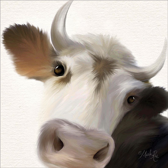 Marla Rae MAZ5351 - Harvey Up Close Cow, Portrait, Selfie, Farm from Penny Lane