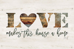 MAZ5361 - Love Makes This House a Home - 18x12