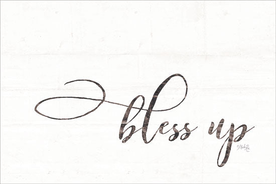 Marla Rae MAZ5404 - Bless Up - 18x12 Bless Up, Religious, Prayer, Calligraphy from Penny Lane