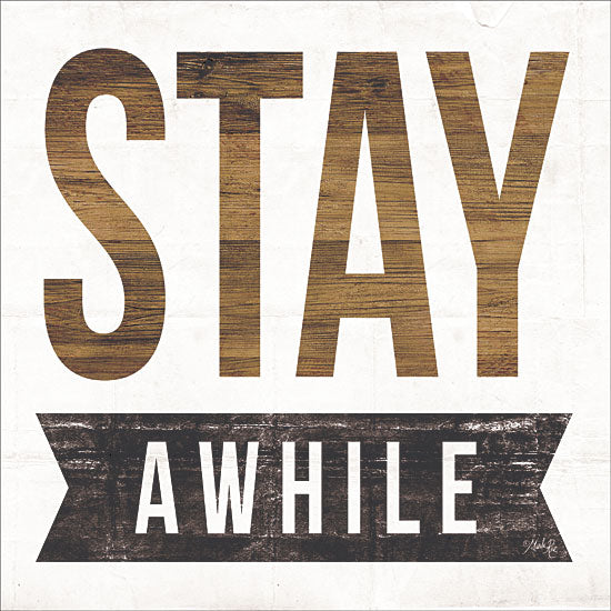 Marla Rae MAZ5434 - Stay Awhile - 12x12 Stay Awhile, Signs from Penny Lane