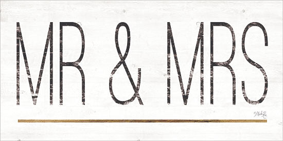 Marla Rae MAZ5447 - Mr & Mrs II - 18x9 Mr & Mrs, Signs, Wedding, Couple, Marriage from Penny Lane