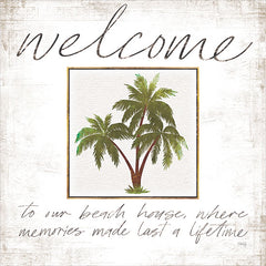 MAZ5492 - Welcome Palm Trees - 12x12