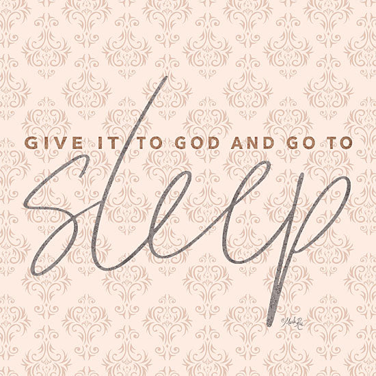 Marla Rae MAZ5505 - MAZ5505 - Give it to God and Go to Sleep - 12x12 Give it to God and Go to Sleep, Humorous, Signs from Penny Lane