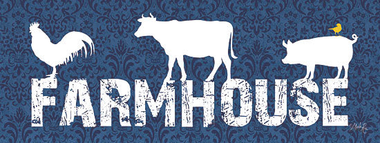 Marla Rae MAZ5539 - MAZ5539 - Farmhouse - 18x6 Farmhouse, Cow, Pig, Rooster, Farm Animals, Farm, Signs from Penny Lane
