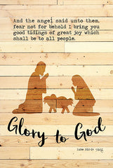 MAZ5552 - Glory to God - 12x18