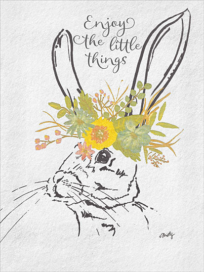Misty Michelle MMD291 - Enjoy the Little Things Bunny - Bunny, Rabbit, Enjoy from Penny Lane Publishing