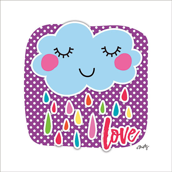 Misty Michelle MMD322 - Love Cloud  Love, Cloud, Babies, Kids, Polka Dots, Signs from Penny Lane