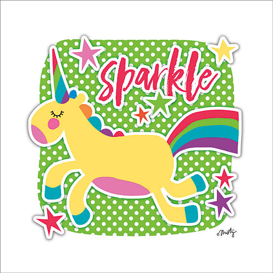 Misty Michelle MMD324 - Sparkle Unicorn Sparkle, Unicorn, Whimsical, Babies, Kids from Penny Lane