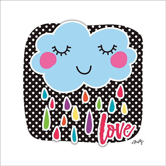 Misty Michelle MMD325 - Love Cloud Love, Cloud, Babies, Kids, Polka Dots, Signs from Penny Lane