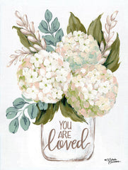 MN171 - You Are Loved Flowers - 12x16