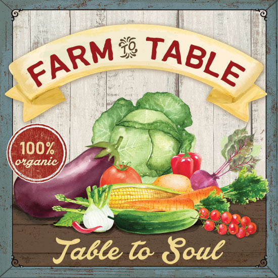Mollie B. MOL1906 - Farm to Table Farm to Table, Vegetables, Kitchen, Farm from Penny Lane