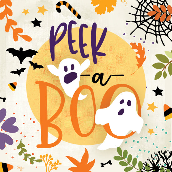 Mollie B. MOL1967 - MOL1967 - Peek a Boo - 12x12 Halloween, Iconography, Autumn, Ghosts, Boo, Signs from Penny Lane
