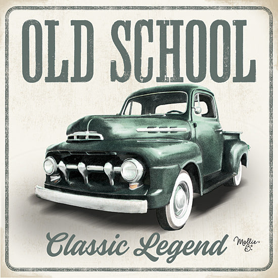 Mollie B. MOL1981 - MOL1981 - Old School Vintage Trucks III - 12x12 Old School, Truck, Classics, Vintage, Antiques from Penny Lane