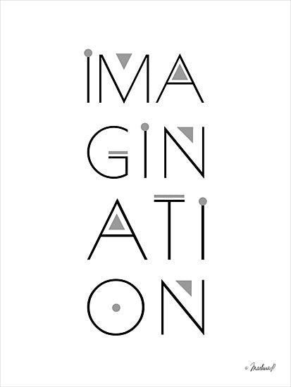 Martina Pavlova PAV129 - Imagination - 12x16 Imagination, Signs, Black & White from Penny Lane