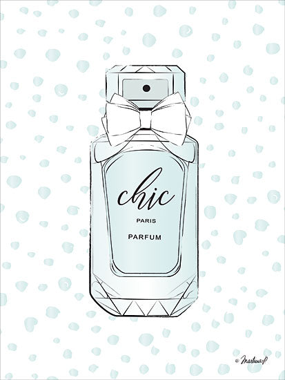 Martina Pavlova PAV174 - Oh So Chic, Oh So Blue - 12x16 Perfume, Perfume Bottle, Chic, French from Penny Lane