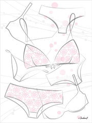 PAV189 - Pink Underwear - 12x16