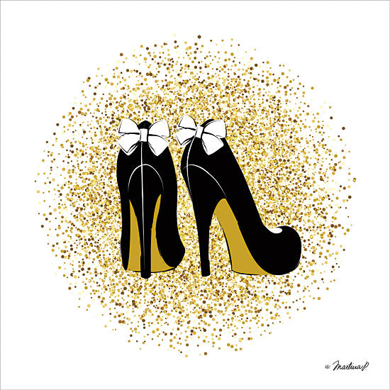 Martina Pavlova PAV202 - PAV202 - Glitter Heels - 12x12 Shoes, Heels, Glitter, Gold, Women, Fashion from Penny Lane