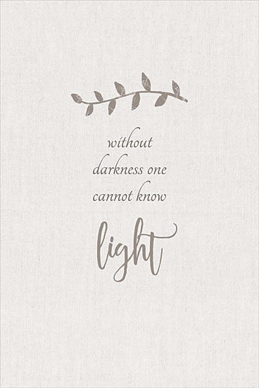 Lauren Rader RAD1326 - Without Darkness Light, Darkness, Signs from Penny Lane