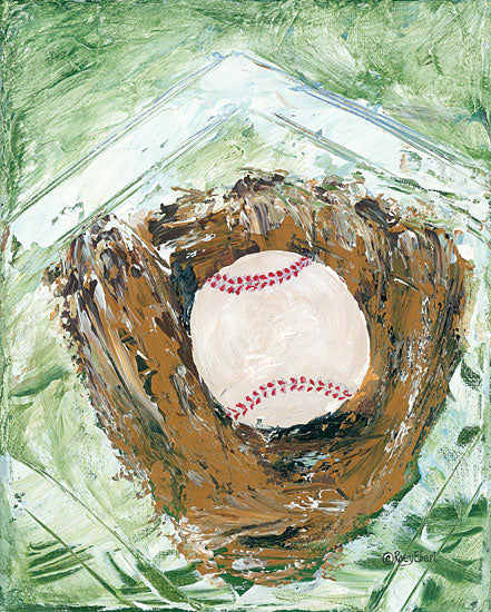 Roey Ebert REAR302 - REAR302 - Baseball & Glove - 12x16 Baseball, Baseball Glove from Penny Lane