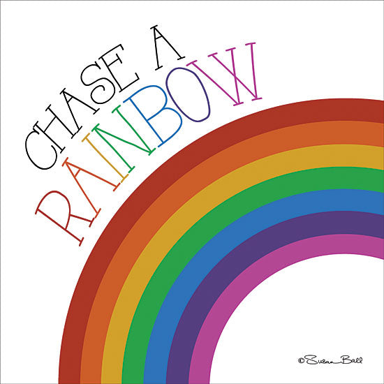Susan Ball SB594 - Chase a Rainbow Chase a Rainbow, Rainbow Colors, Motivating from Penny Lane