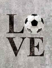 SB673 - LOVE Soccer - 12x18