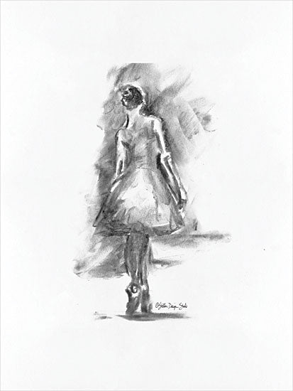 Stellar Design Studio SDS165 - SDS165 - Dance Figure 1 - 12x16 Black & White, Dancer, Ballet, Dancing, Woman from Penny Lane