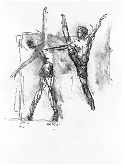 Stellar Design Studio SDS169 - SDS169 - Dance Figure 5 - 12x16 Black & White, Dancer, Ballet, Dancing from Penny Lane