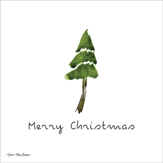 Seven Trees Design ST354 - Merry Christmas Merry Christmas, Christmas Tree, Pine Tree from Penny Lane
