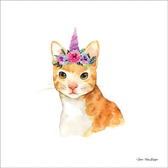 ST438 - Caticorn with Flower Crown - 12x12
