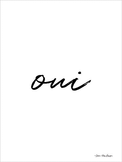 Seven Trees Design ST512 - Oui II - 12x16 Oui, Yes, French, Signs, Calligraphy from Penny Lane