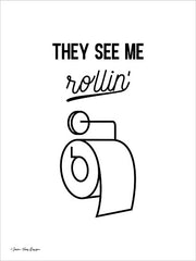 ST581 - They See Me Rollin' - 12x16