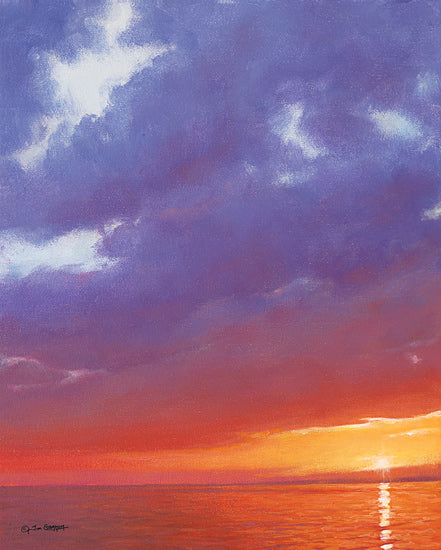 Tim Gagnon TGAR141 - TGAR141 - Certain Glow - 12x16 Ocean, Sunset, Clouds from Penny Lane